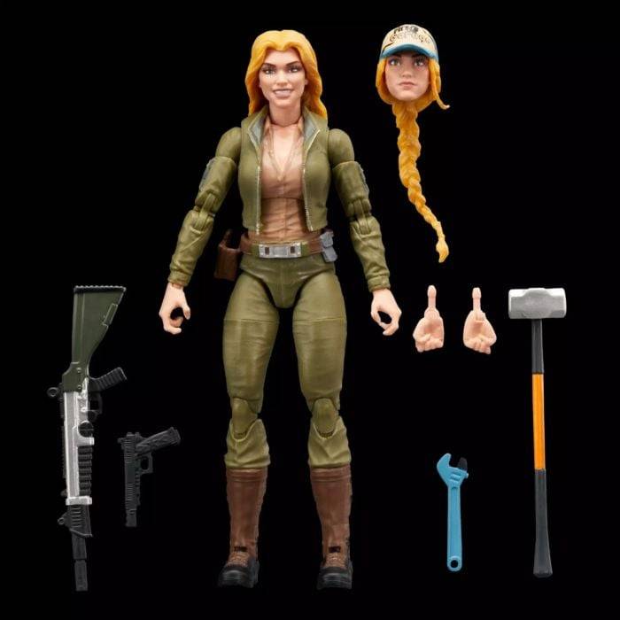 G.I. Joe Retro – Courtney “Cover Girl” Krieger Classified Series 6″ Scale Action Figure - Image 6