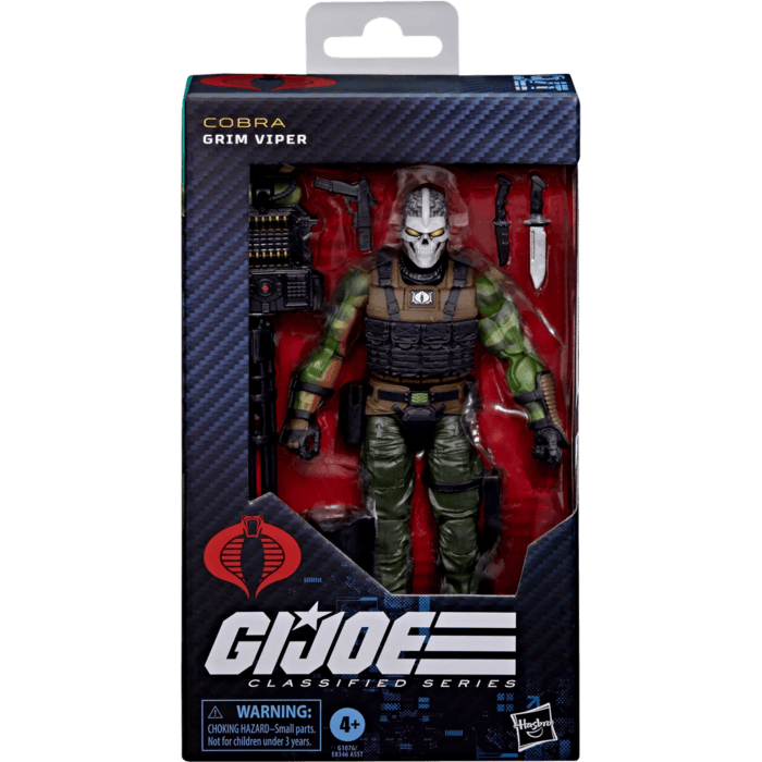 G.I. Joe – Grim Viper #176 Classified Series 6″ Scale Action Figure