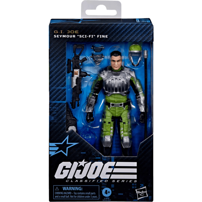 G.I. Joe – Seymour ‘Sci-Fi’ Fine #177 Classified Series 6″ Scale Action Figure