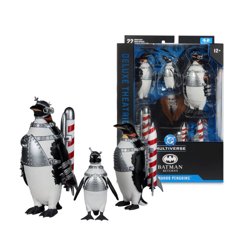 DC Multiverse Batman Returns Commando Penguins 7″ Deluxe figure set McFarlane Toys