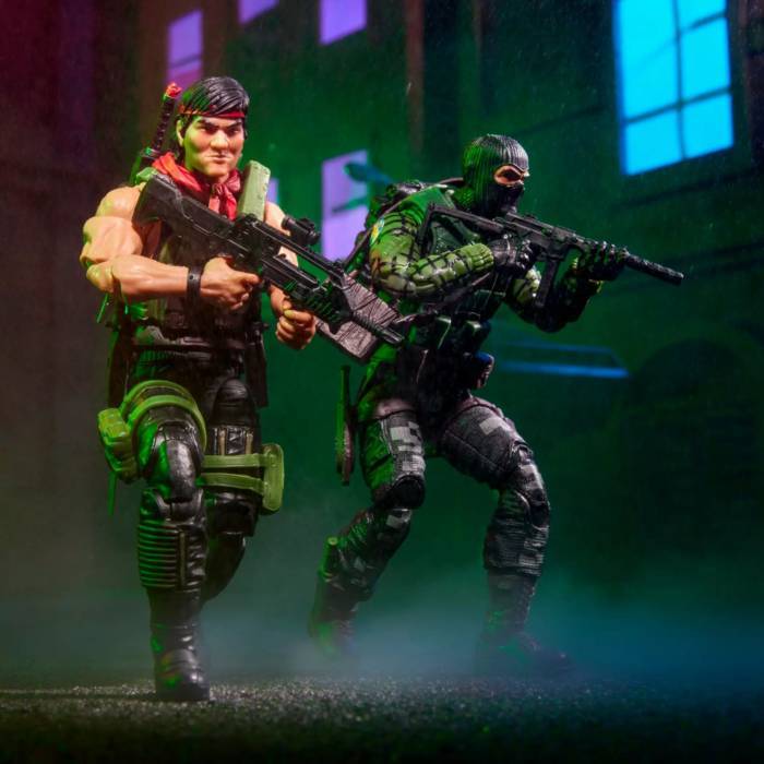 G.I. Joe – Night Force Beach Head & Quick Kick #164 Classified Series 6″ Scale Action Figure 2 pack - Image 4
