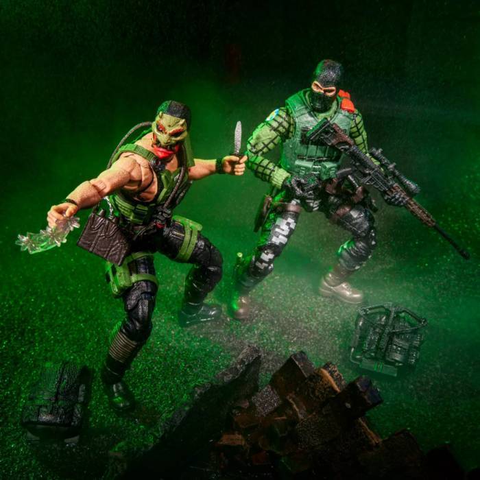 G.I. Joe – Night Force Beach Head & Quick Kick #164 Classified Series 6″ Scale Action Figure 2 pack - Image 5