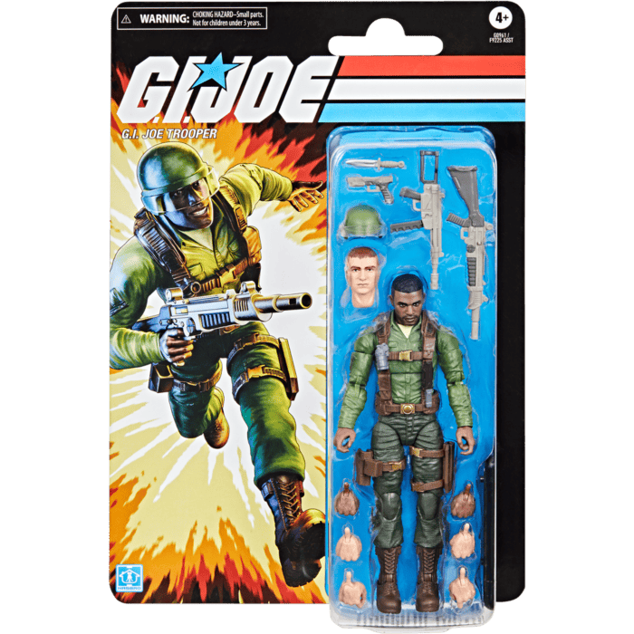 G.I. Joe Retro – Joe Trooper Classified Series 6″ Scale Action Figure