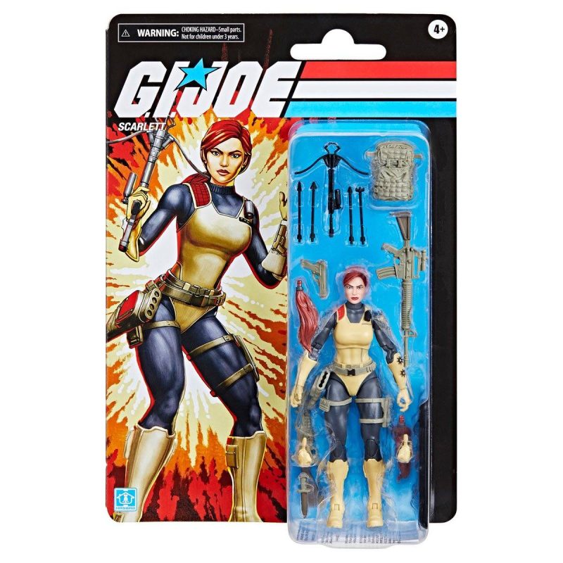 G.I. Joe Retro – Scarlett Classified Series 6″ Scale Action Figure