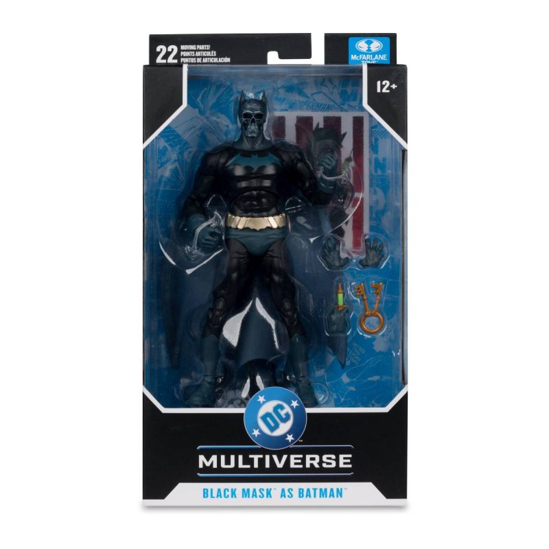 DC Multiverse Black Mask as Batman (Beneath the Mask) 7″ figure McFarlane Toys