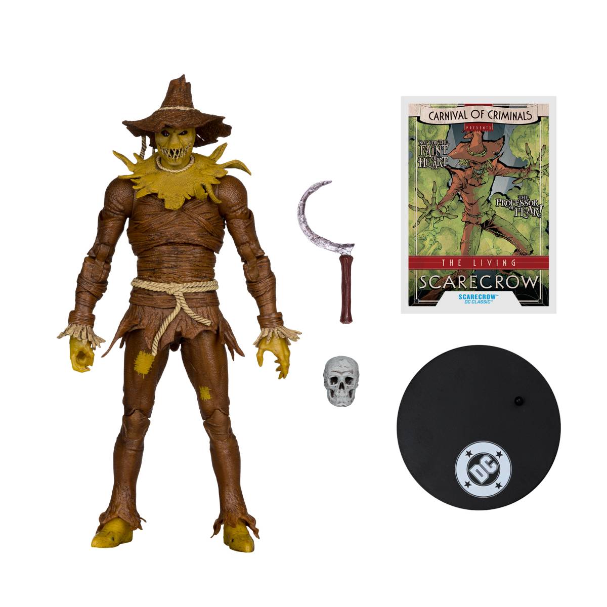 DC Multiverse Scarecrow (DC Classic) 7″ figure McFarlane Toys - Image 5