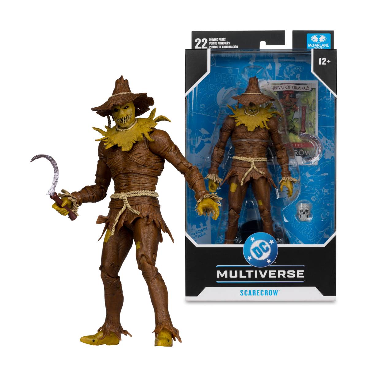 DC Multiverse Scarecrow (DC Classic) 7″ figure McFarlane Toys - Image 2