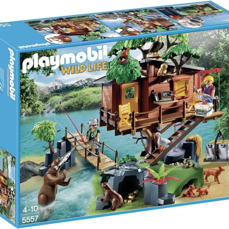 Playmobil Wild Life 5557 Adventure Tree House (Retired Set)