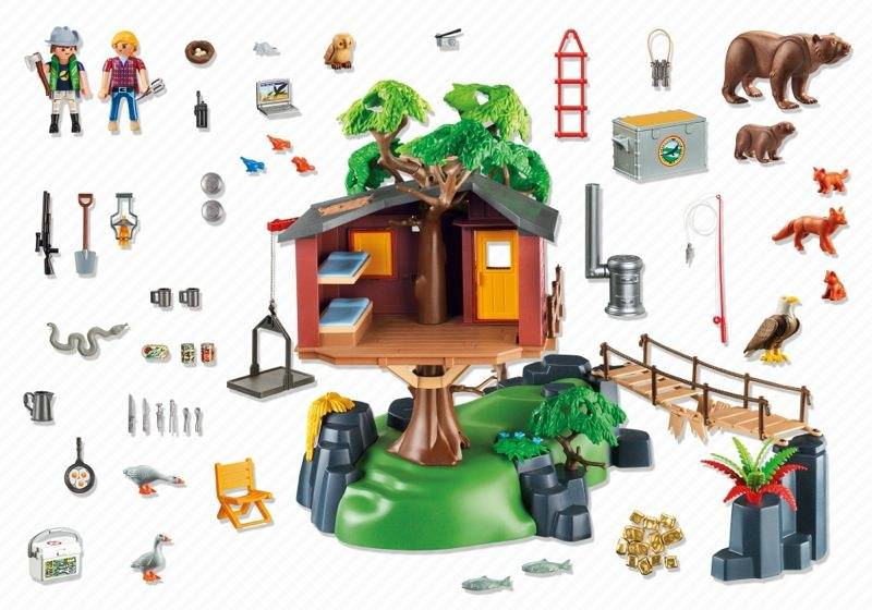 Playmobil Wild Life 5557 Adventure Tree House (Retired Set) - Image 3