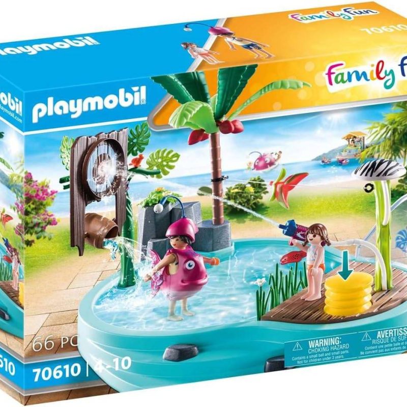 Playmobil Family Fun 70610 Small Pool with Water Sprayer