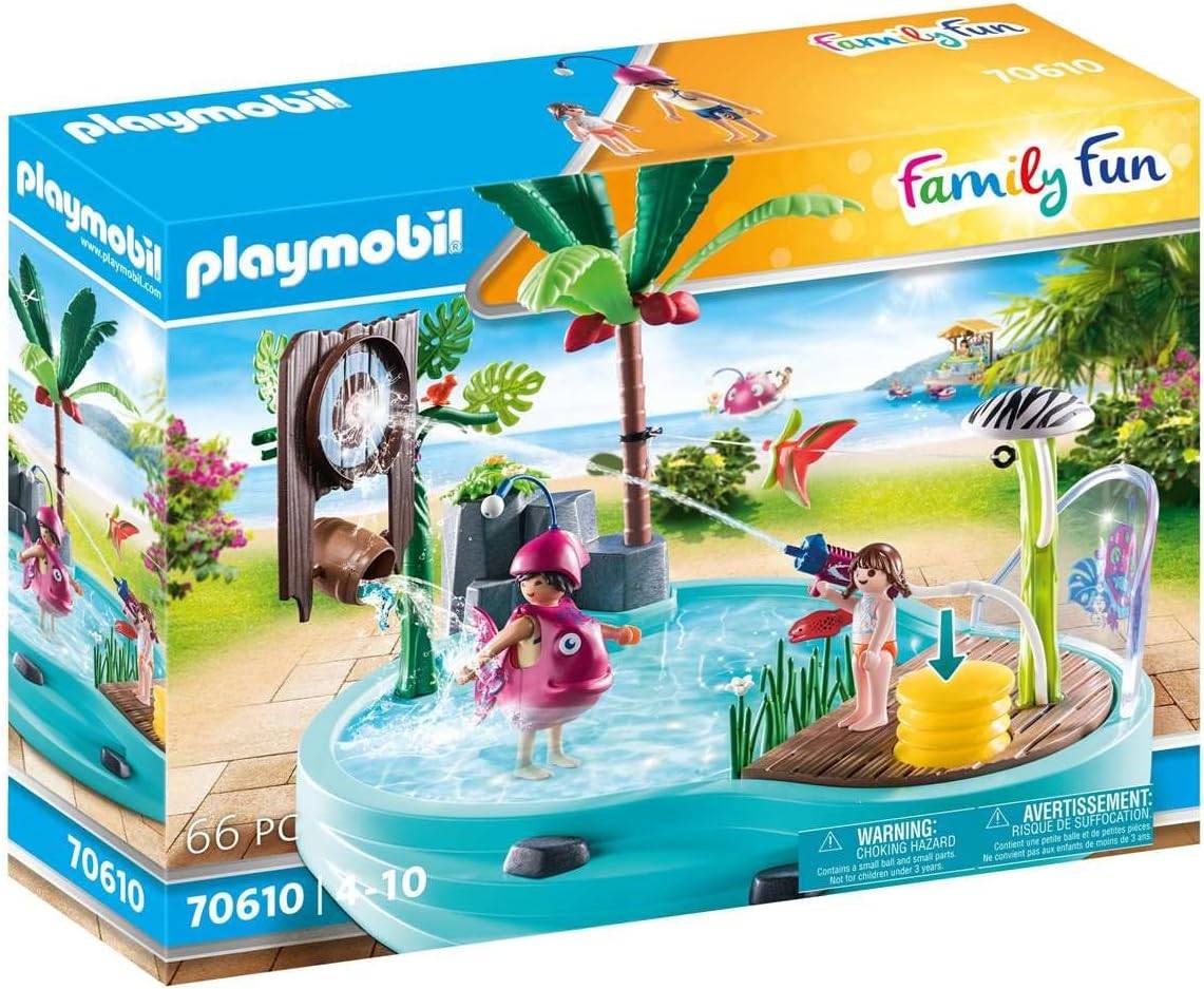 Playmobil Family Fun 70610 Small Pool with Water Sprayer