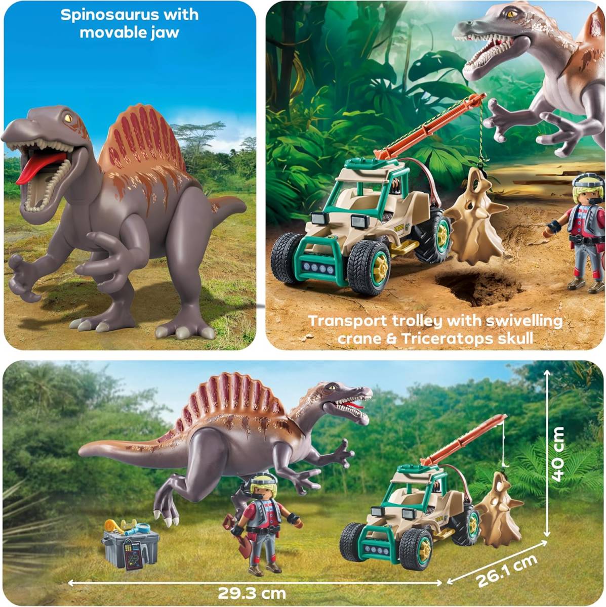 Playmobil Dinos 71820 Spinosaurus Attack - Image 4