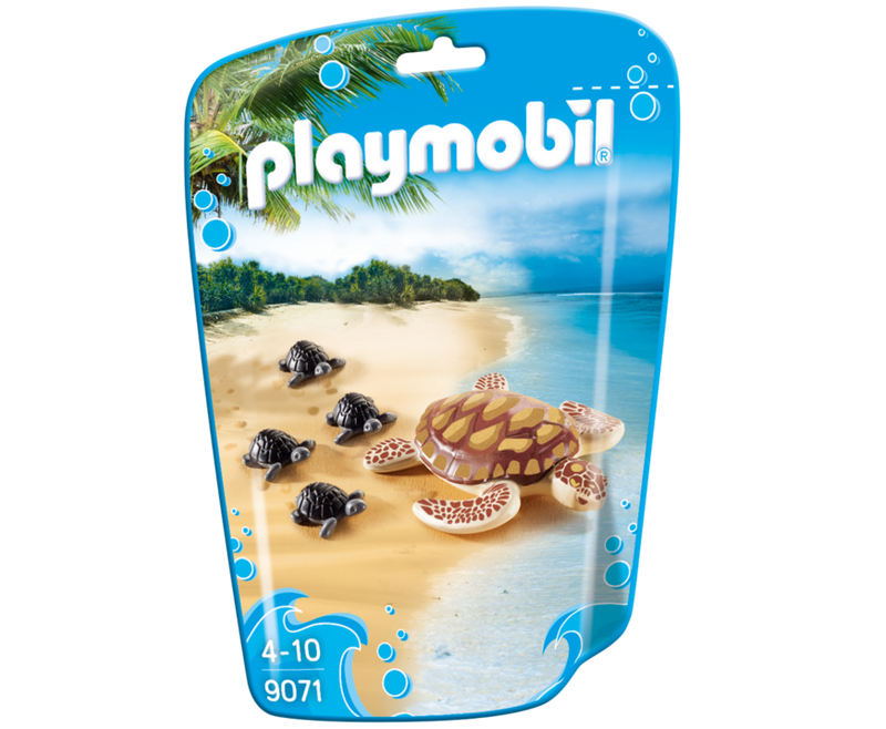 Playmobil Family Fun 9071 Turtle with Babies (Retired Set)