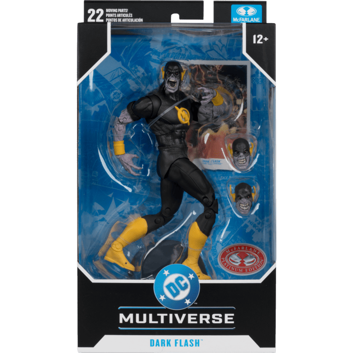 DC Multiverse Dark Flash (Dark Multiverse) (Red Platinum) 7″ figure McFarlane Toys