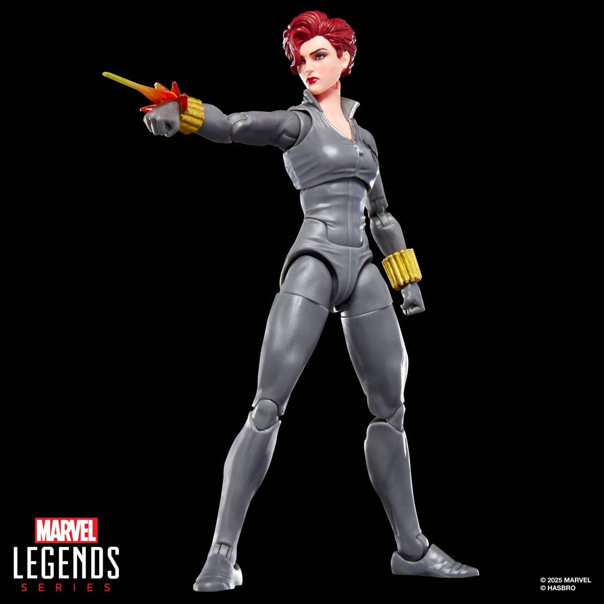 Marvel Legends Uncanny X-Men – Black Widow 6″ Figure with mini comic - Image 5