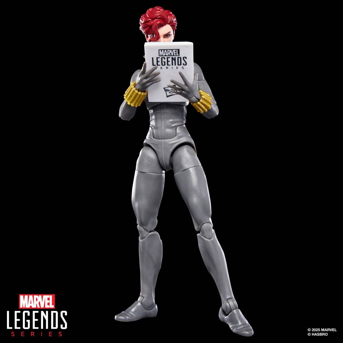 Marvel Legends Uncanny X-Men – Black Widow 6″ Figure with mini comic - Image 9