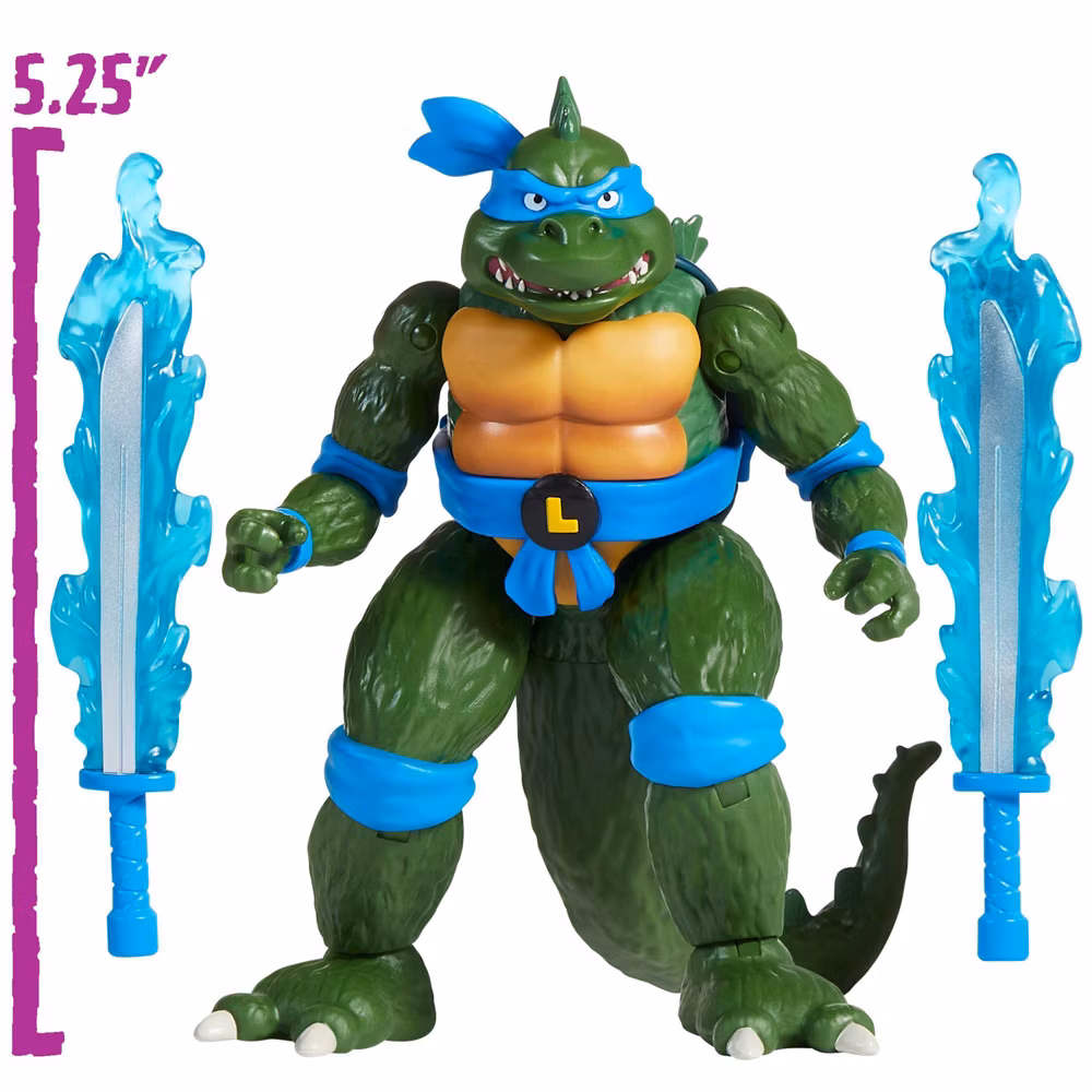TMNT x Godzilla crossover Leonardo as Godzilla Action Figure - Image 3