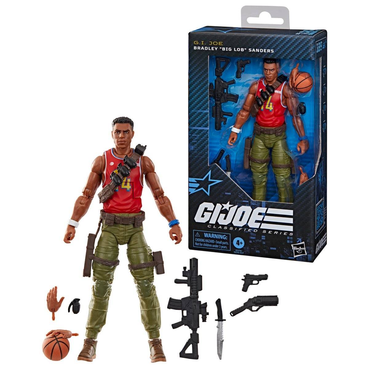 G.I. Joe – Bradley “Big Lob” Sanders #189 Classified Series 6″ Scale Action Figure - Image 2