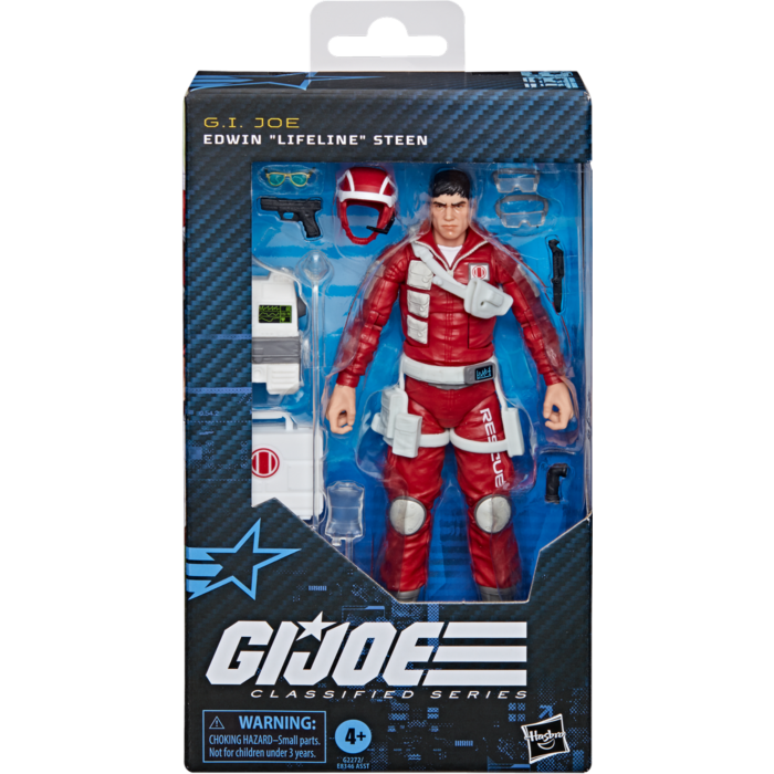 G.I. Joe – Edwin “Lifeline” Steen #186 Classified Series 6″ Scale Action Figure
