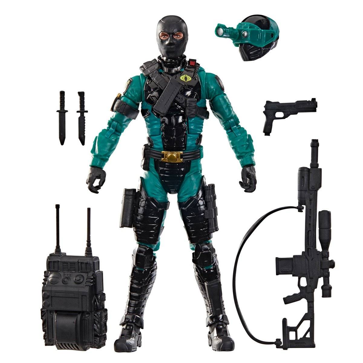 G.I. Joe – Night-Viper #187 Classified Series 6″ Scale Action Figure - Image 5