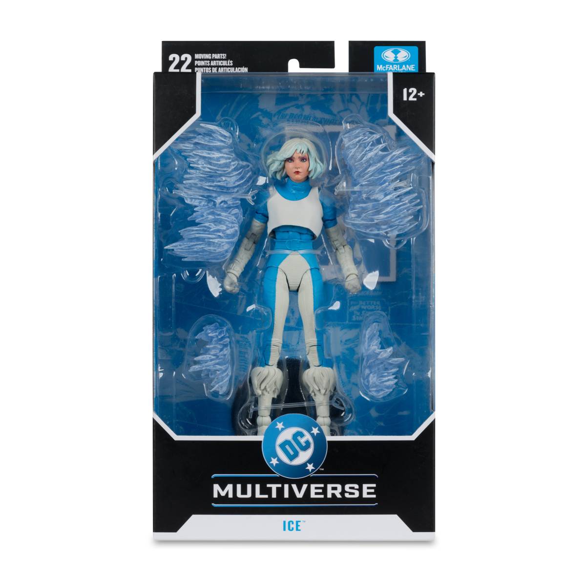 DC Multiverse Ice (Fire & Ice) 7″ figure McFarlane Toys - Image 2