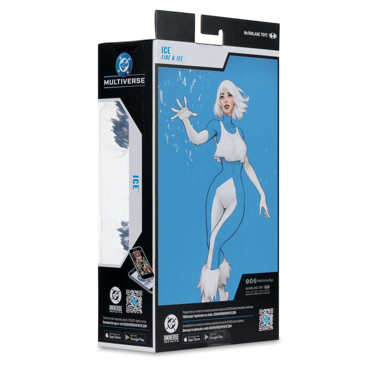 DC Multiverse Ice (Fire & Ice) 7″ figure McFarlane Toys - Image 4