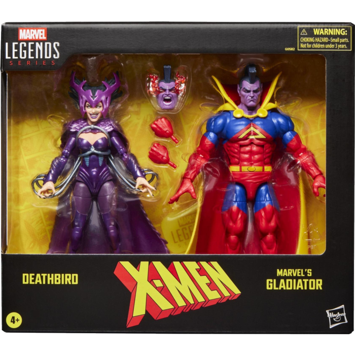 Marvel Legends X-Men: Deathbird & Gladiator 6″ Scale Figure 2 Pack