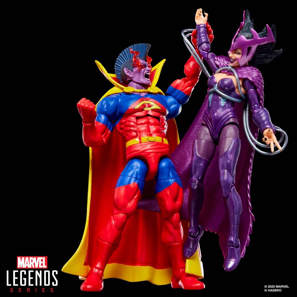 Marvel Legends X-Men: Deathbird & Gladiator 6″ Scale Figure 2 Pack - Image 3