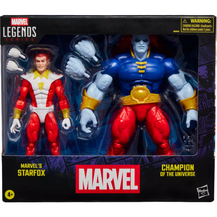 Marvel Legends Starfox & Champion of the Universe 6″ Scale Figure 2 Pack