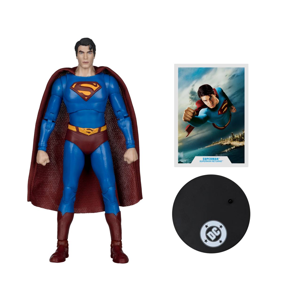 DC Multiverse Superman (Superman Returns) 7″ figure McFarlane Toys - Image 5
