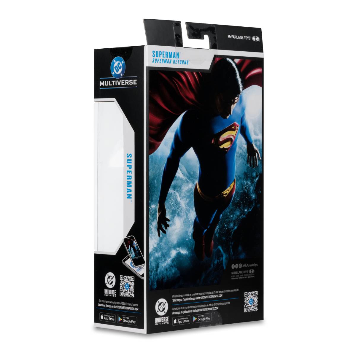 DC Multiverse Superman (Superman Returns) 7″ figure McFarlane Toys - Image 4