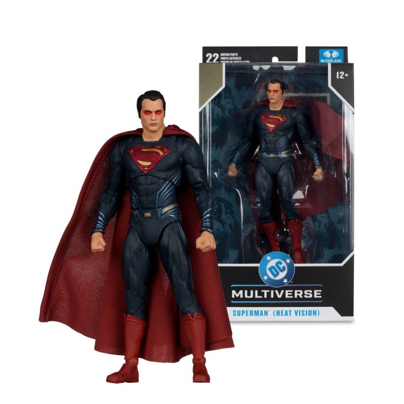 DC Multiverse Superman Heat Vision (Batman V Superman) 7″ figure McFarlane Toys