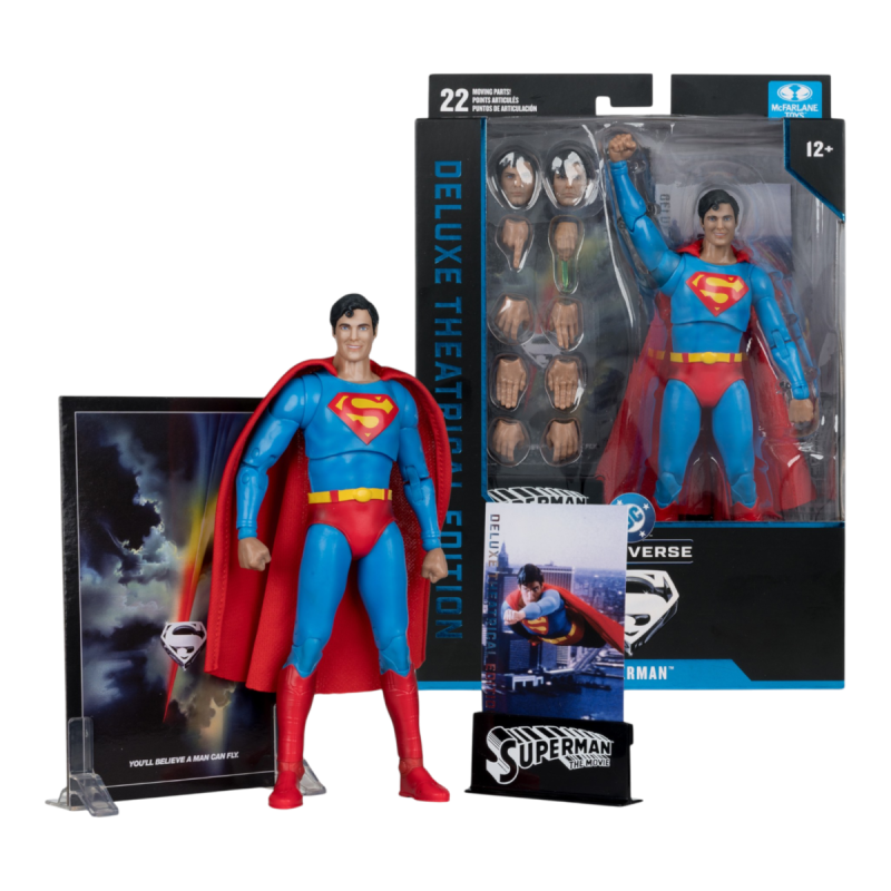 DC Multiverse Superman the Movie (1978) 7″ Deluxe Theatrical Edition figure
