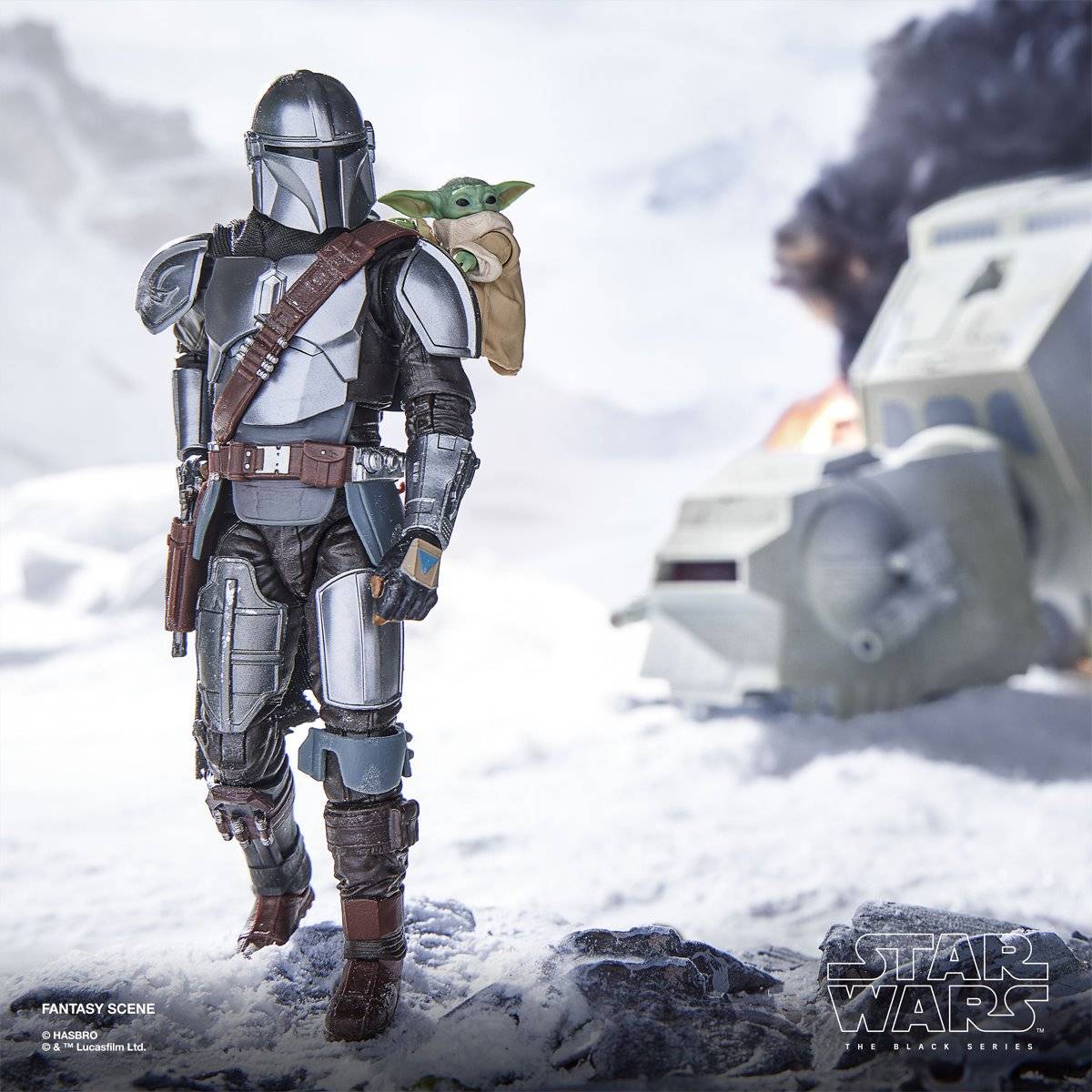 Star Wars Black Series – The Mandalorian & Grogu Deluxe 6″ #01 - Image 2