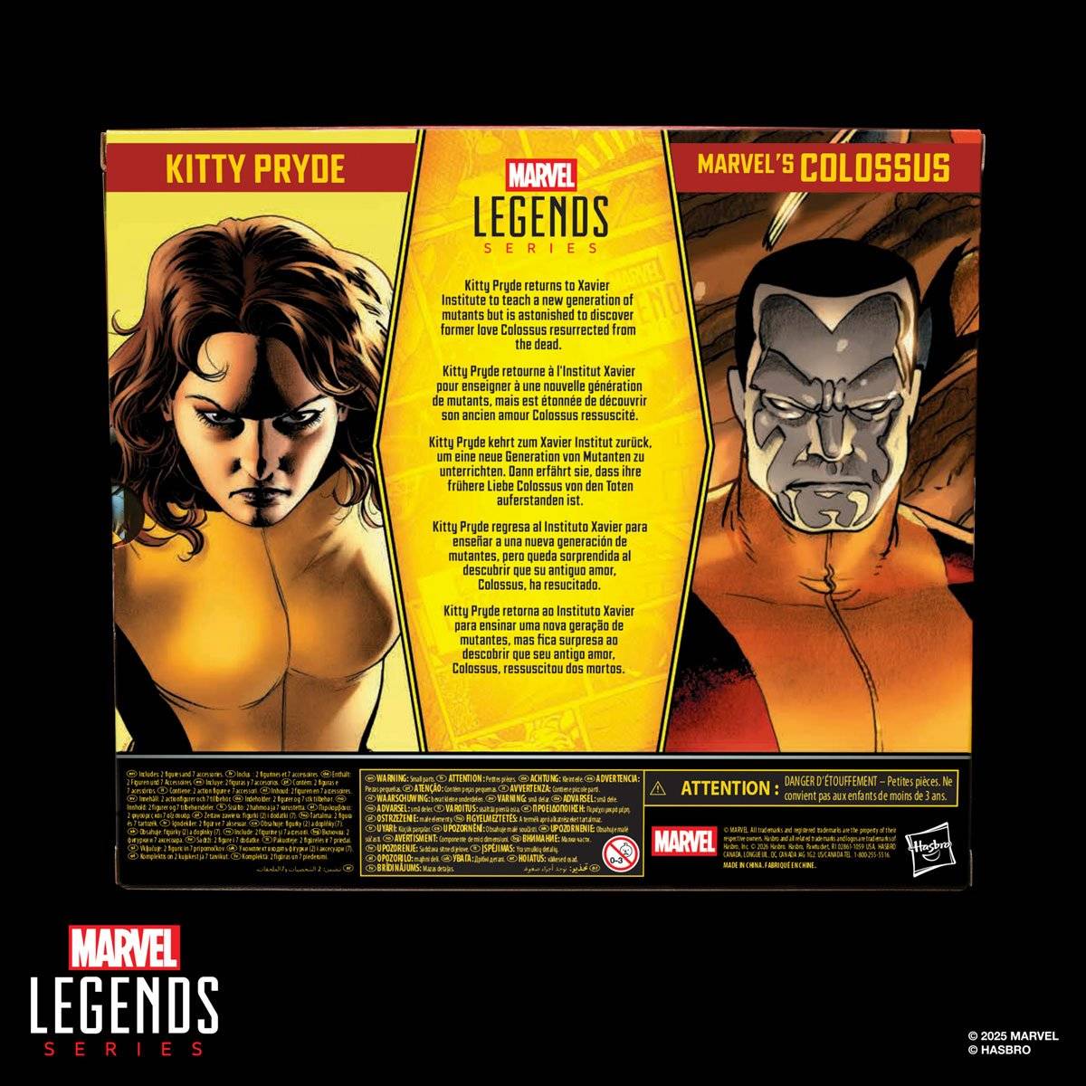 Marvel Legends X-Men: Kitty Pryde and Colossus 6″ Scale Figure 2 Pack - Image 13