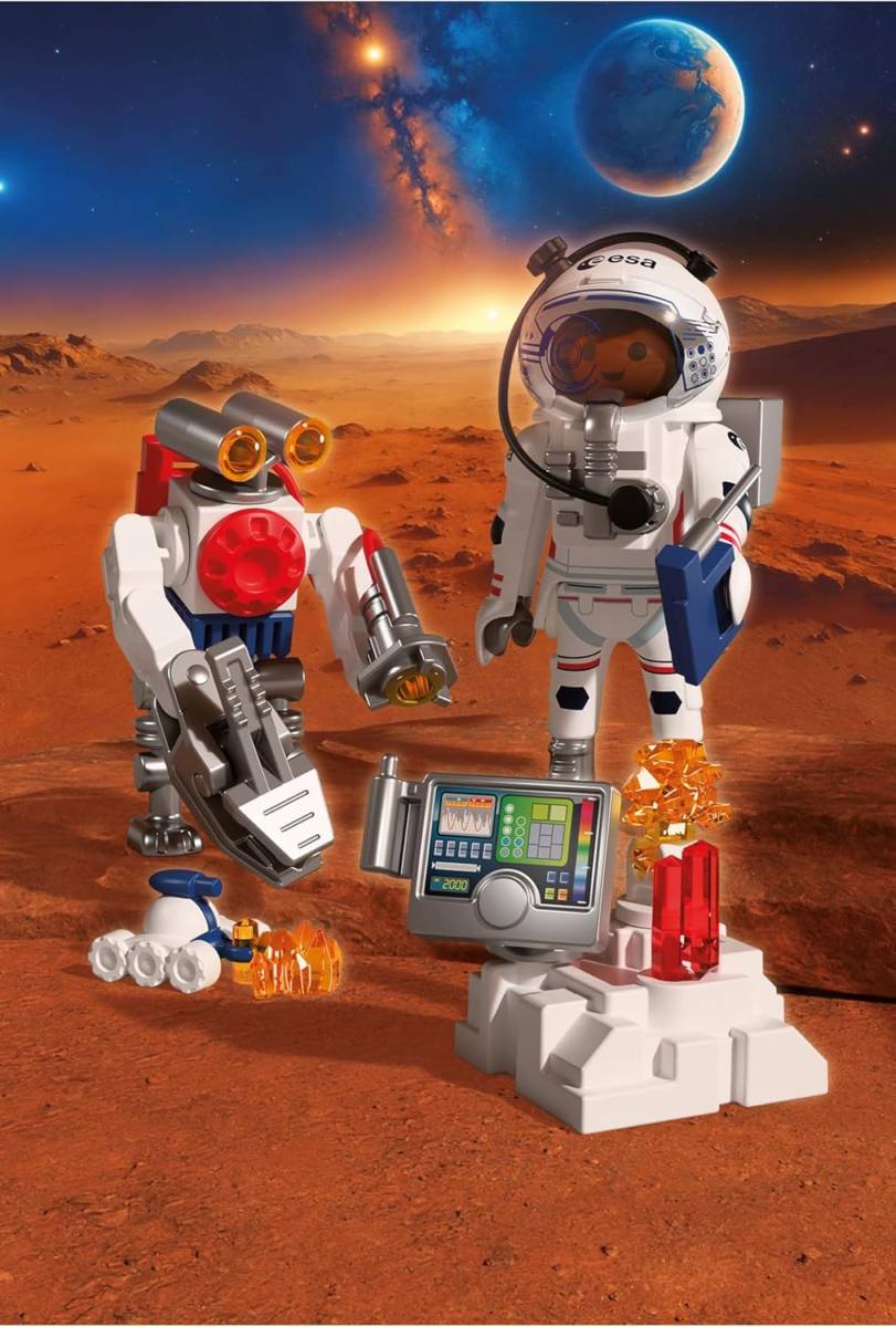 Playmobil Space 72014 ESA: Astronaut with Robot - Image 3