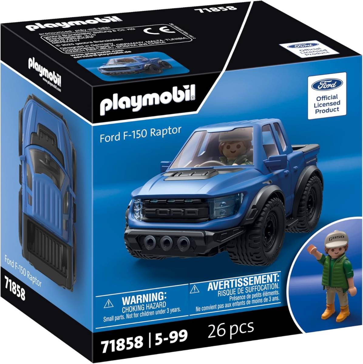 Playmobil x Ford F-150 Raptor 71858