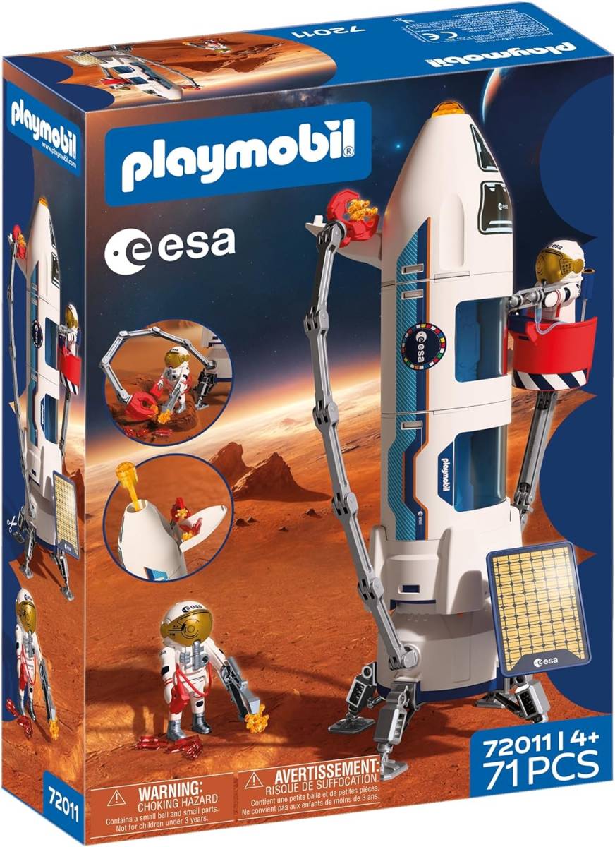 Playmobil Space 72011 ESA: Mars Research Rocket