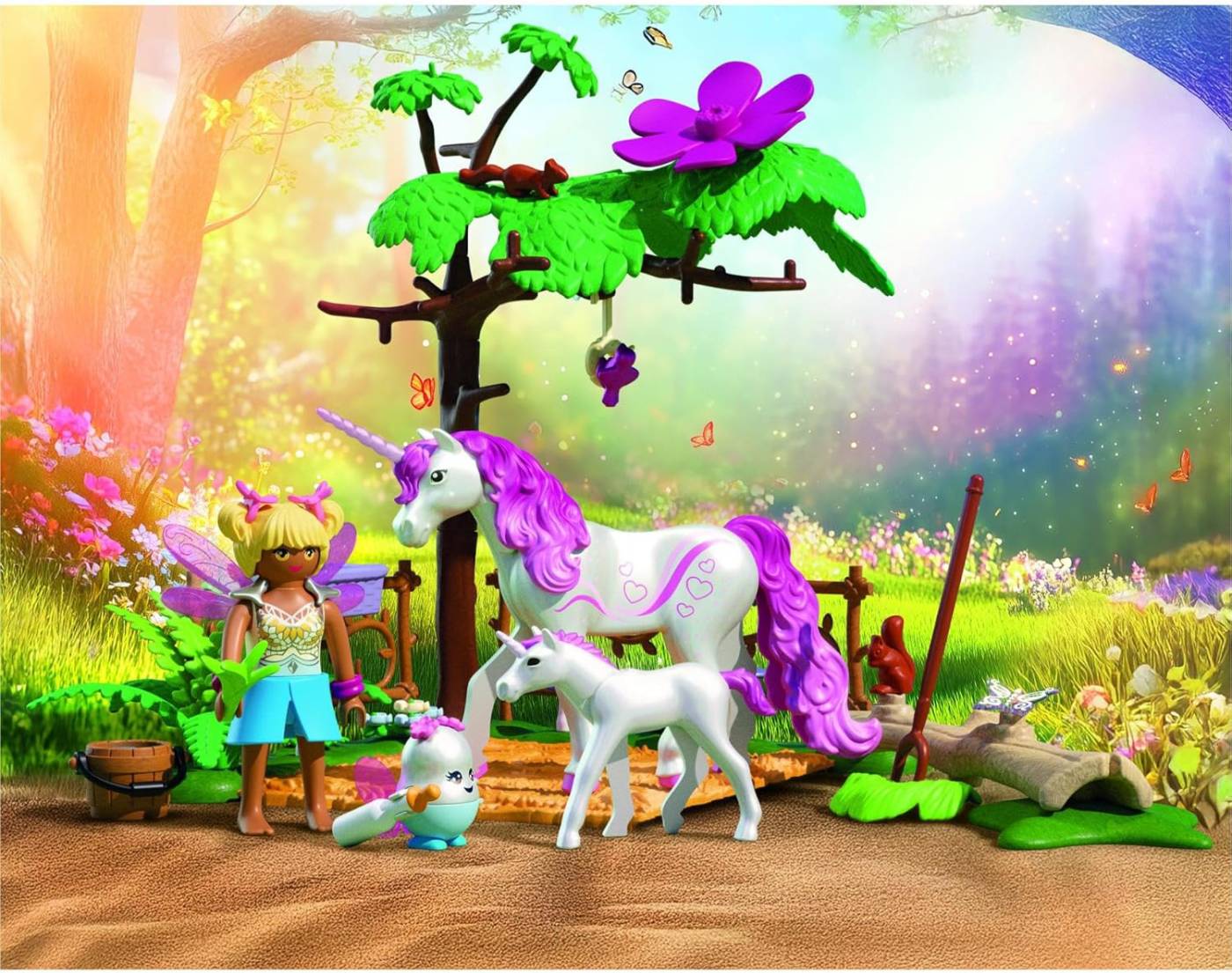 Playmobil Fairies 71839 Magical Unicorn Stable - Image 3