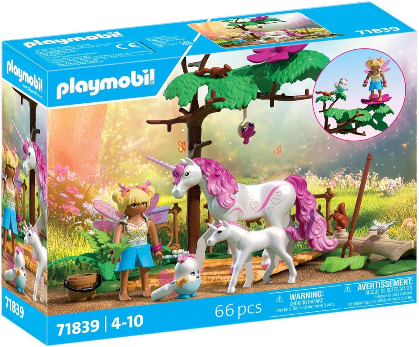 Playmobil Fairies 71839 Magical Unicorn Stable