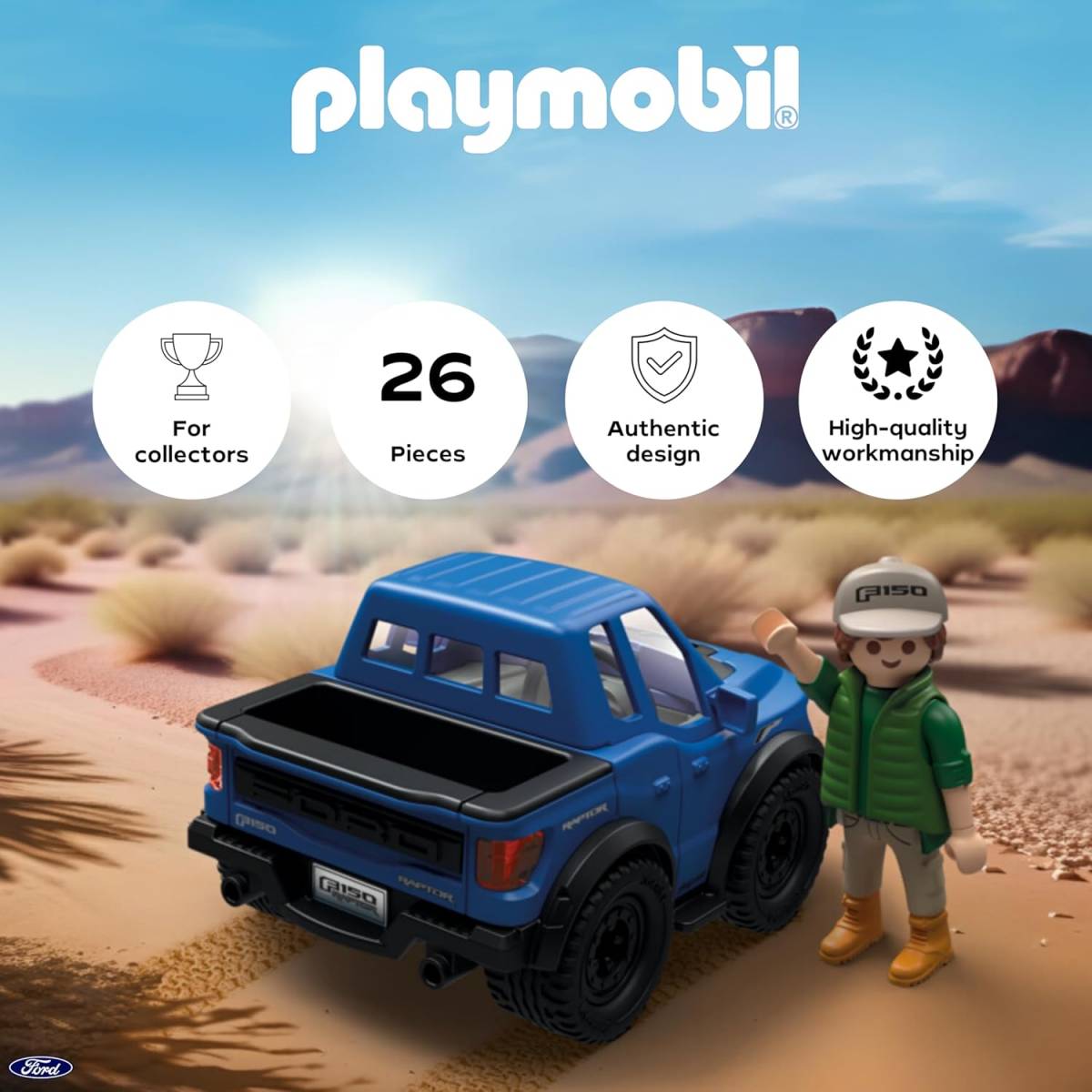 Playmobil x Ford F-150 Raptor 71858 - Image 3