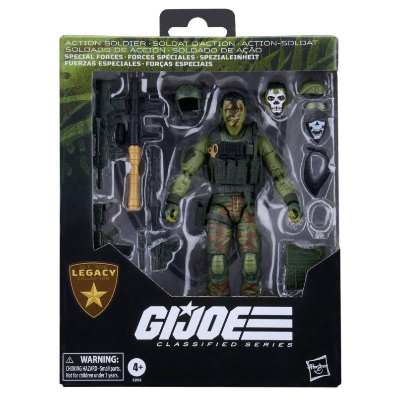 G.I. Joe Legacy – Action Soldier Special Forces Classified Series 6″ Scale Action Figure