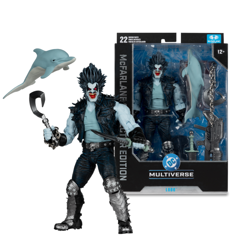 DC Multiverse Lobo (DC Classic)(Collector Edition #58) 7″ figure McFarlane Toys