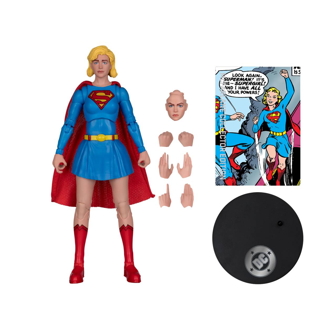 DC Multiverse Supergirl (Action Comics)(Collector Edition #59) 7″ figure McFarlane Toys - Image 6