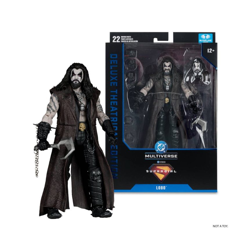 DC Multiverse Lobo (Supergirl Movie 2026) 7″ Deluxe Theatrical Edition figure