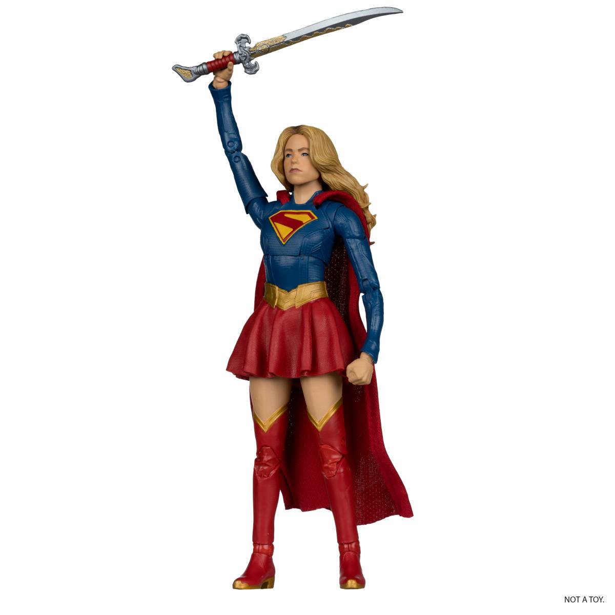 DC Multiverse Supergirl and Puppy Krypto (Supergirl Movie 2026) 7″ Action Figure (Deluxe Theatrical Edition) - Image 3