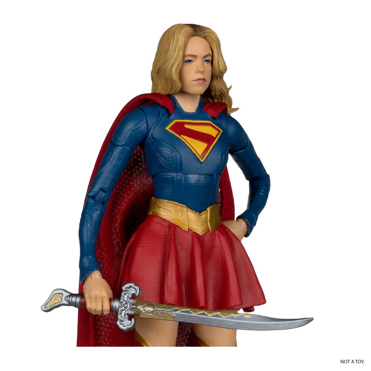 DC Multiverse Supergirl and Puppy Krypto (Supergirl Movie 2026) 7″ Action Figure (Deluxe Theatrical Edition) - Image 4
