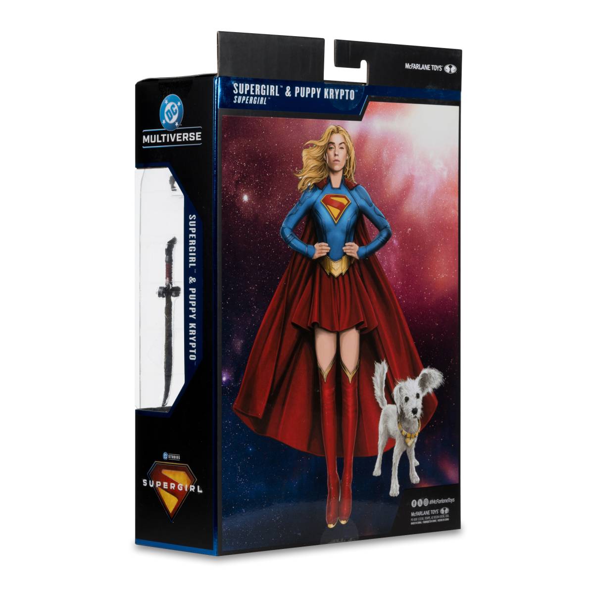 DC Multiverse Supergirl and Puppy Krypto (Supergirl Movie 2026) 7″ Action Figure (Deluxe Theatrical Edition) - Image 10