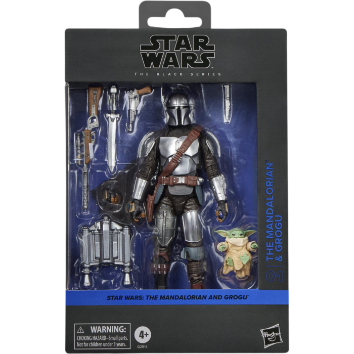 Star Wars Black Series – The Mandalorian & Grogu Deluxe 6″ #01