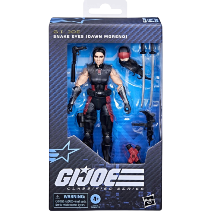 G.I. Joe – Snake Eyes (Dawn Moreno) #197 Classified Series 6″ Scale Action Figure